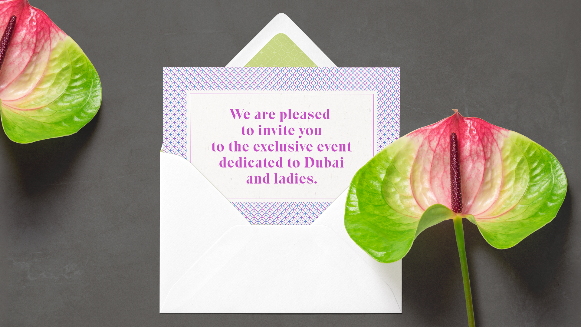 Emirates Dubai – Invitation