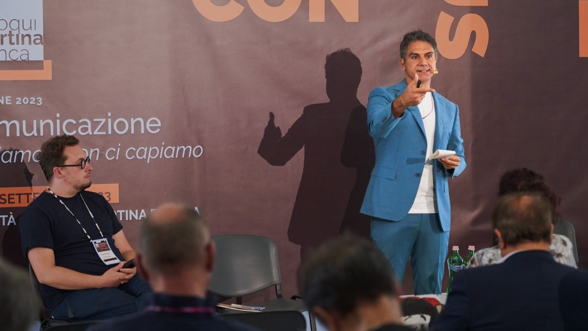 Emanuele Cappelli at Confusioni Colloqui di Martina Franca