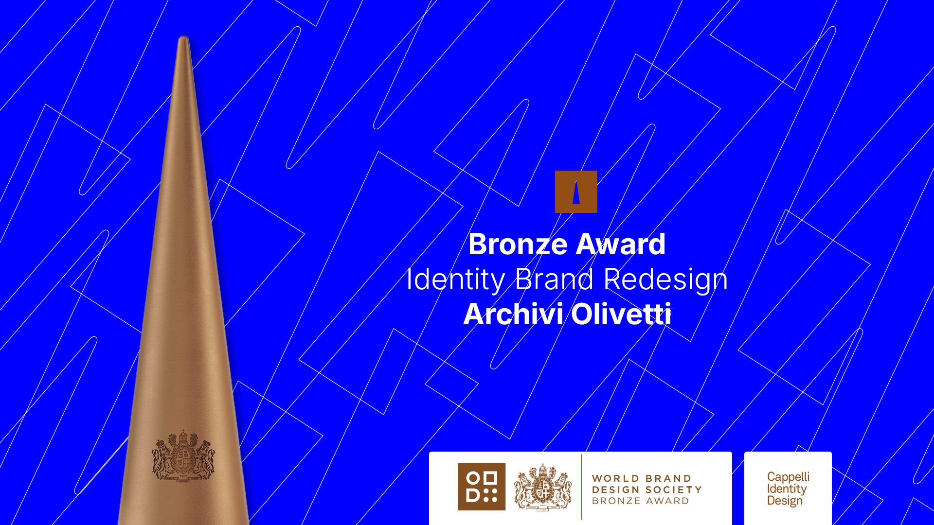 World Brand Design Society Awards 2025 Archivi Olivetti