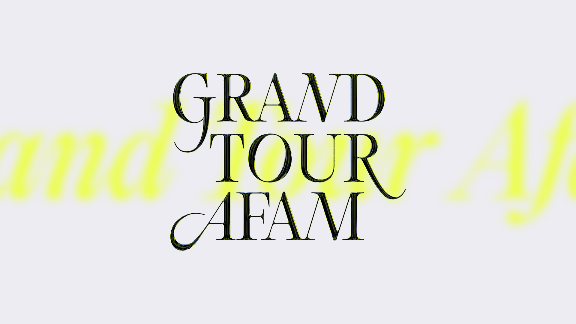 Grand Tour AFAM, Cappelli Identity Design – Dynamic brand